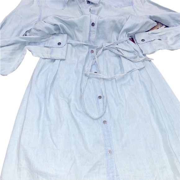 Bit & Bridle chambray shirt dress new with tags size small - Picture 4 of 9